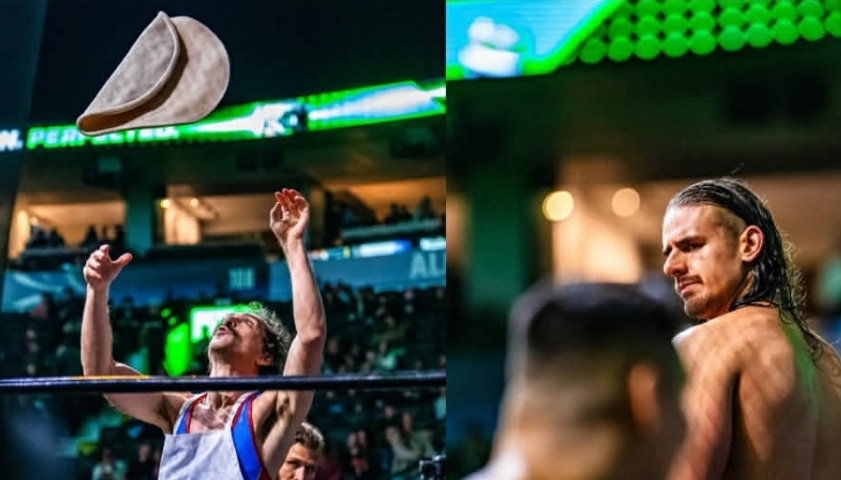 La Main Event Wrestling divertit les fans du Rogers Arena à Vancouver!